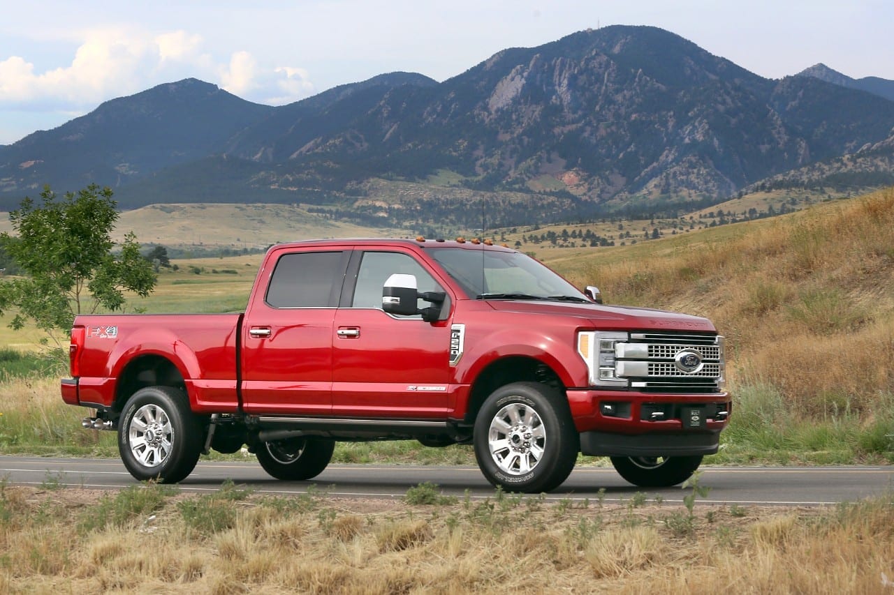 First Drive: New 2017 Ford Super Duty Trucks