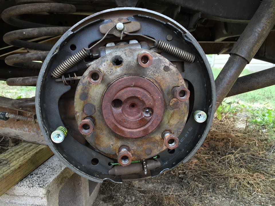 Project 1962 Chevy C10 Swede Update - Drum Brakes, Emergency Brake Knots and Star Wheels