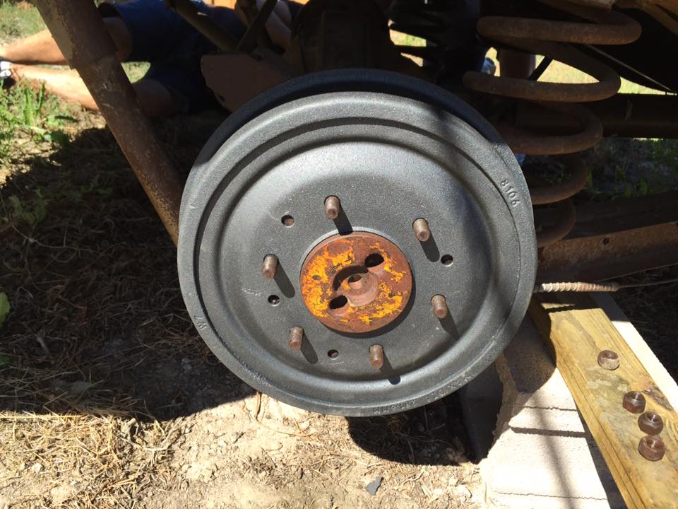 Project 1962 Chevy C10 Swede Update - Drum Brakes, Emergency Brake Knots and Star Wheels