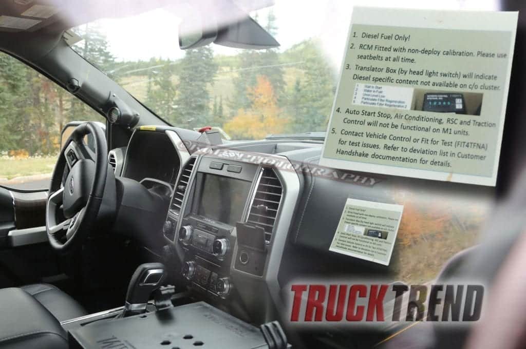 2018 Ford F-150 Diesel Looks Close to Reality