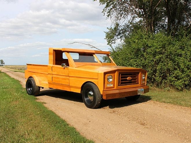 Custom Wood Ford Truck