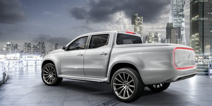 Mercedes-Benz X-Class Concept Pickup Truck Revealed