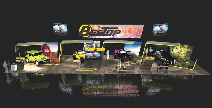 Bestop Brings Outdoor Adventure Indoors at 2016 SEMA Show