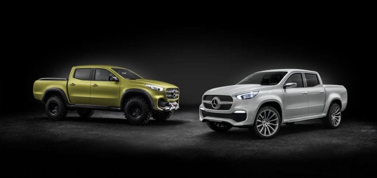 Mercedes-Benz X-Class Concept Pickup Truck Revealed