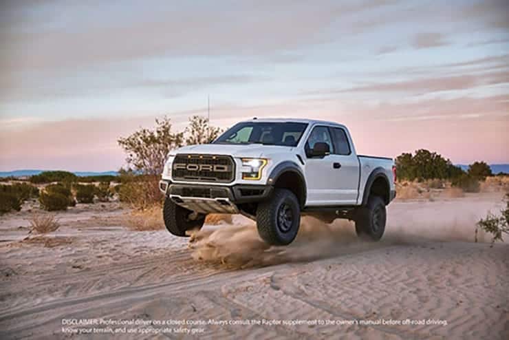 First Drive: 2017 Ford F-150 Raptor Off-Roading in California