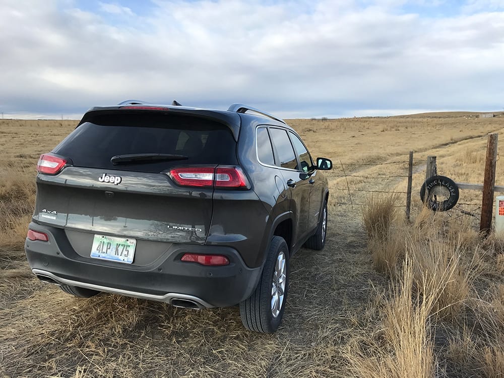 Snow Geese Hunting Jeep Cherokee