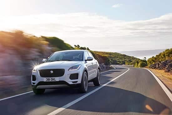 2018 Jaguar E-Pace Recording-Breaking Barrel Roll