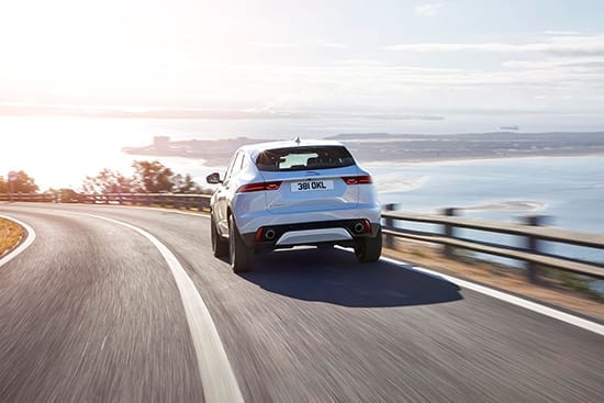 2018 Jaguar E-Pace Recording-Breaking Barrel Roll