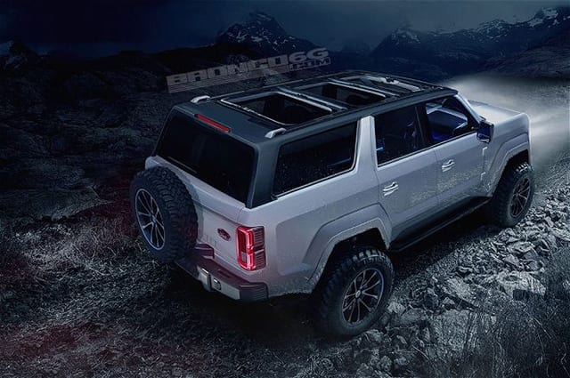 2020 Ford Bronco Exterior Styling Rendered - Jaw Dropping Images