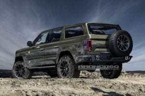 2020 Ford Bronco Exterior Styling Rendered - Jaw Dropping Images