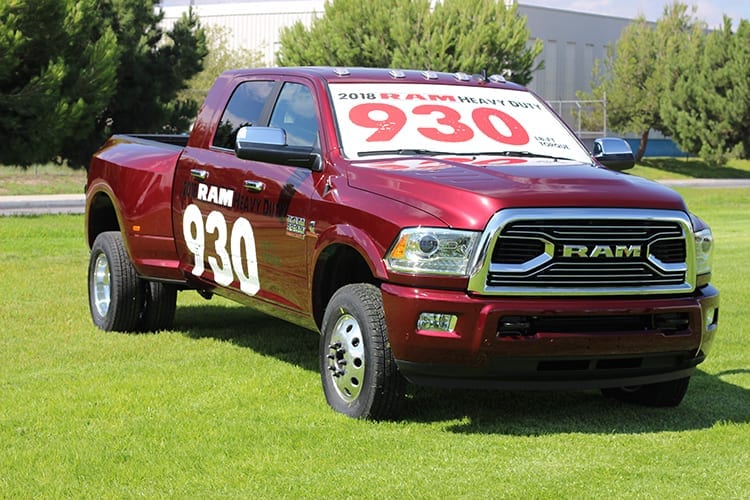 2018 Ram 3500 Smashes Competition with 930 lb-ft torque, highest 5th wheel hitch towing