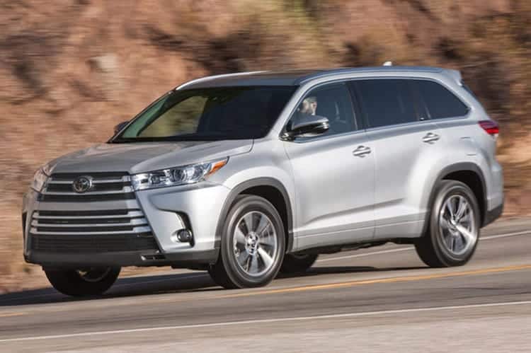 Recall: 2017 Toyota Highlander and Highlander Hybrid Roof Rails