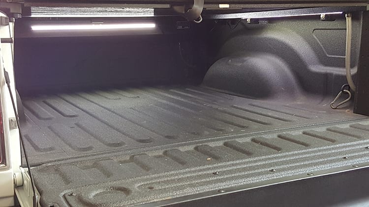 Truck Bed Lighting Improved with Flexible LED Strips