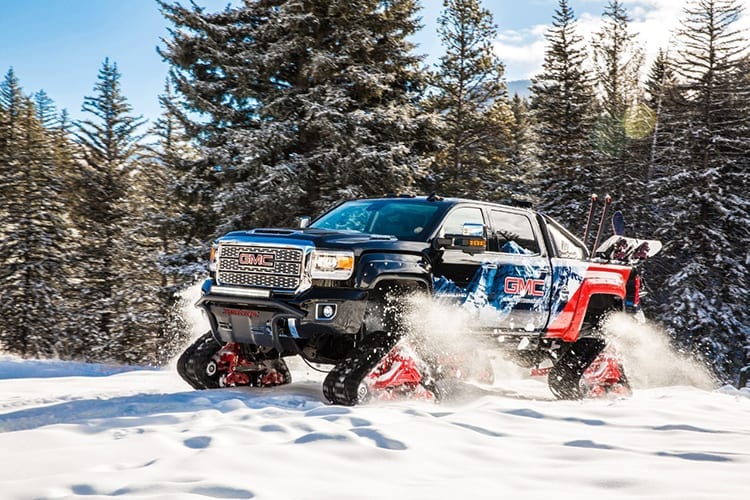 2018 GMC Sierra All Mountain Concept Ready For Snowcalypse