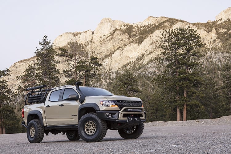 Chevrolet Colorado ZR2 AEV Concept Wows at 2017 SEMA