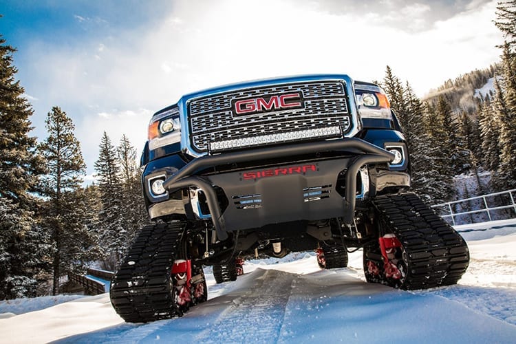 2018 GMC Sierra All Mountain Concept Ready For Snowcalypse
