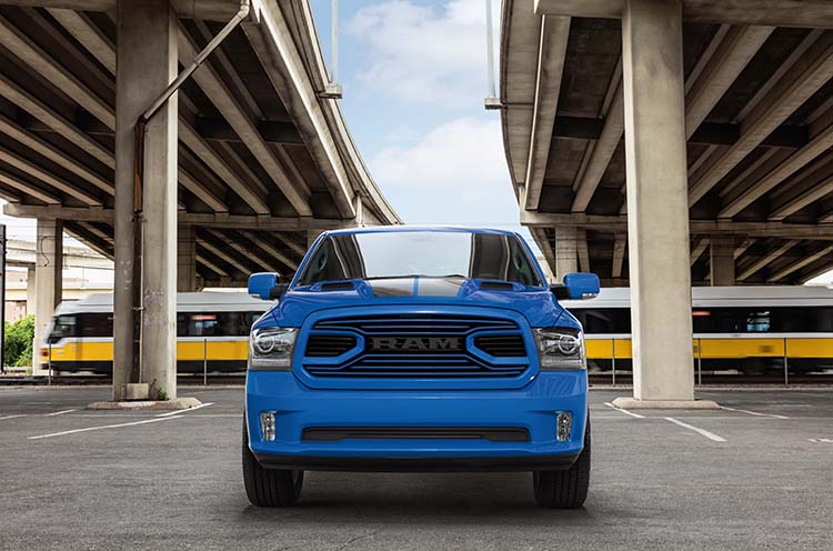 2018 Ram 1500 Hydro Blue Sport Pickup Unveiled