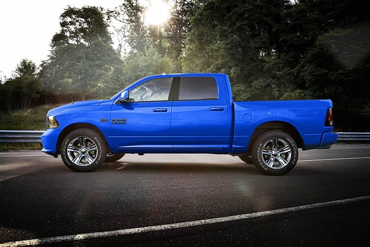 2018 Ram 1500 Hydro Blue Sport Pickup Unveiled