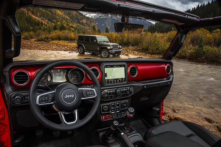 2019 Jeep Wrangler Interior Photos Revealed