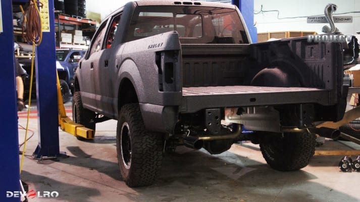 DEVOLRO Custom Shelby F-150 Adds Lift, Mods, Keeps 750 HP Performance