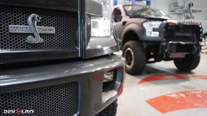 DEVOLRO Custom Shelby F-150 Adds Lift, Mods, Keeps 750 HP Performance