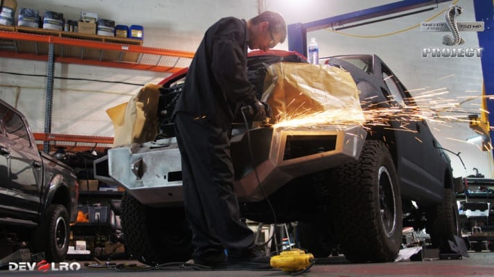DEVOLRO Custom Shelby F-150 Adds Lift, Mods, Keeps 750 HP Performance