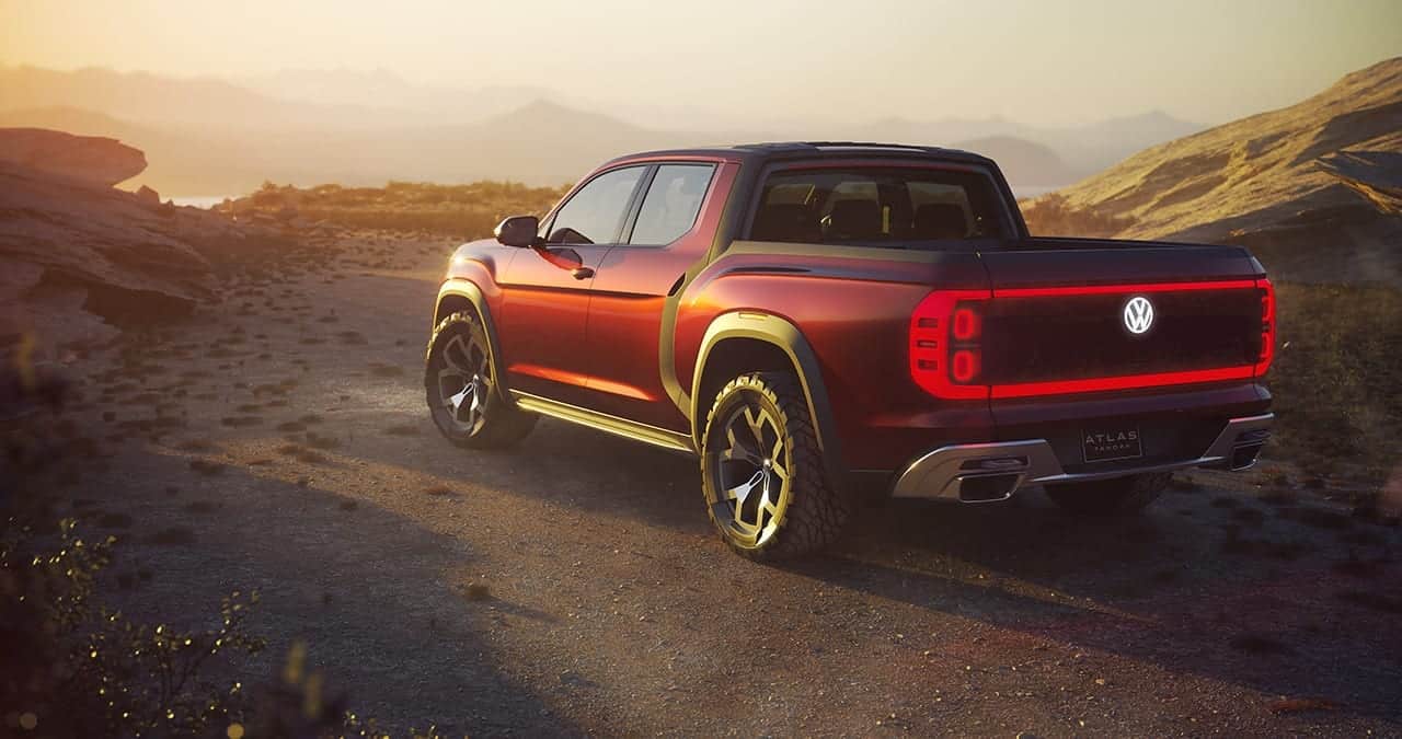 Volkswagen Atlas Tanoak Pickup Unveiled - Coming Soon?