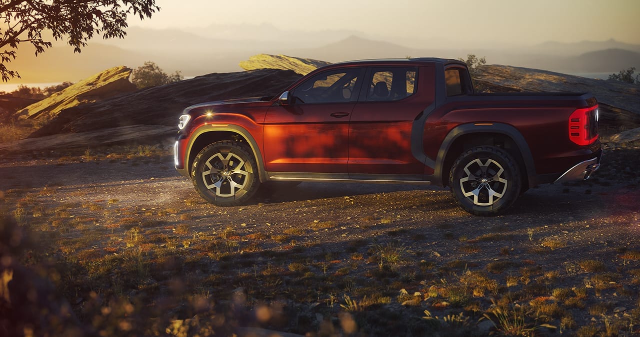 Volkswagen Atlas Tanoak Pickup Unveiled - Coming Soon?