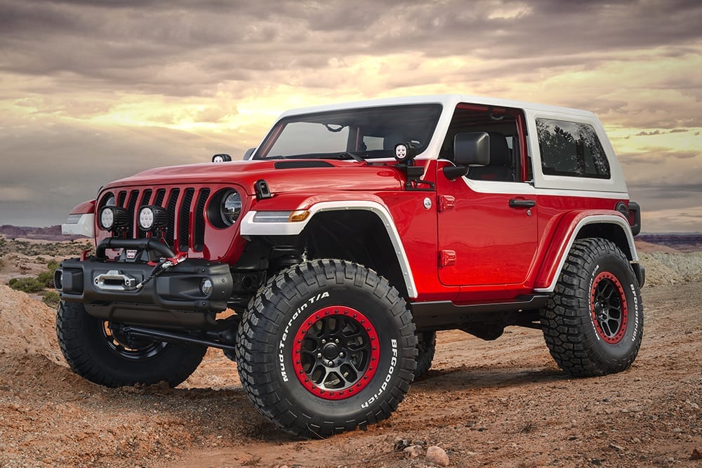 2018 Easter Jeep Safari Official Jeep/Mopar Concept Vehicles