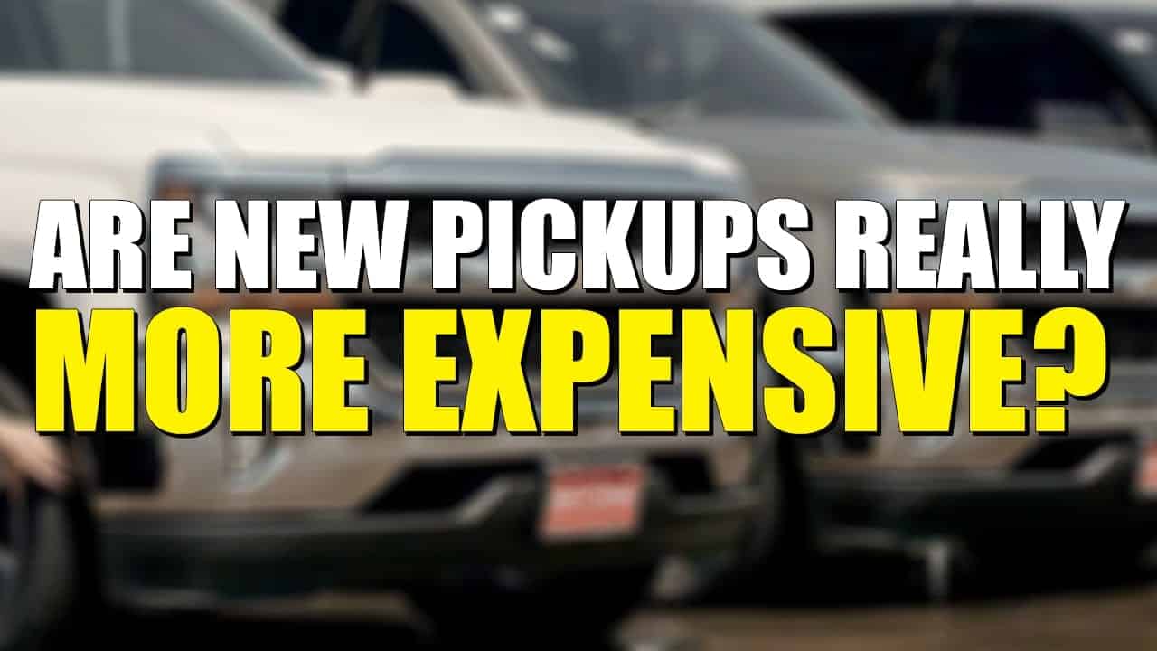 Are New Full-Size Pickups Really More Expensive? High-End Pickups Push $65k