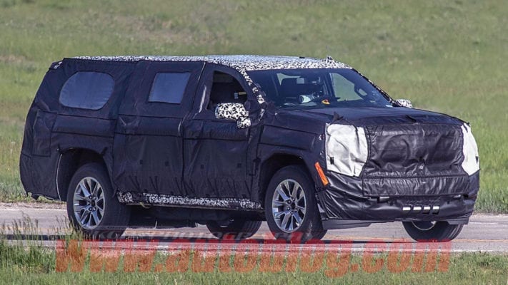 2020 Chevy Suburban Spied - Solid Rear Axle Gone, Better MPGs, New Engines