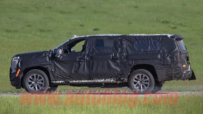 2020 Chevy Suburban Spied - Solid Rear Axle Gone, Better MPGs, New Engines