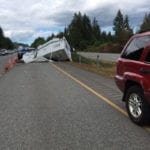 New RV Camper Wrecked 20 Minutes After Buying It