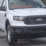 2019 Ford Ranger XL Work Pickup Spied - Bare Bones, No Bed