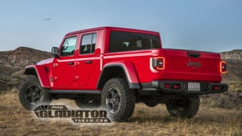 New 2020 Jeep Gladiator Pickup Photos Leaked 