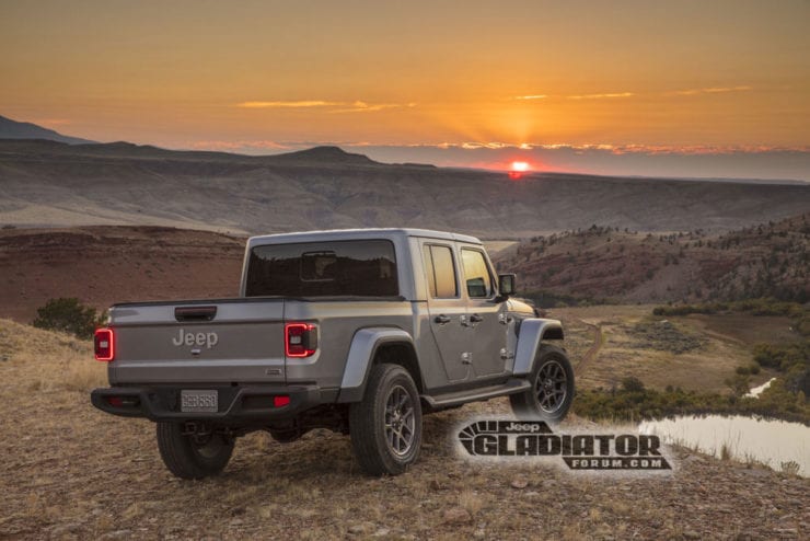 New 2020 Jeep Gladiator Pickup Photos Leaked 