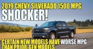 Shocker! 2019 Chevy Silverado 1500 MPG vs 2018 Chevy Silverado 1500