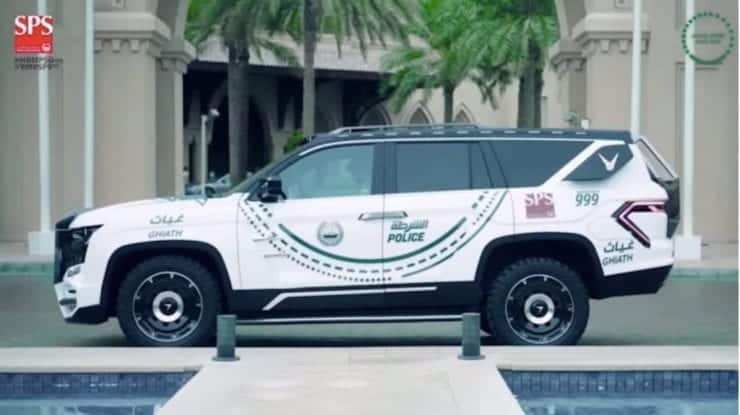 Dubai Police Giath SUV