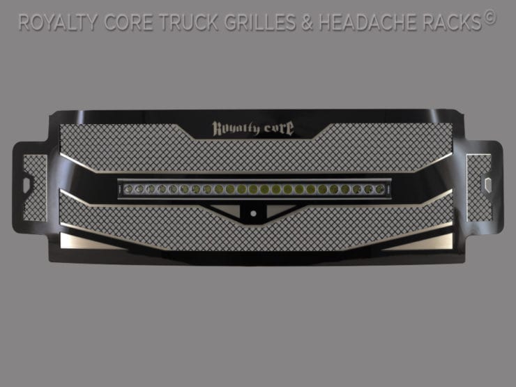 Royalty Core Releases RC4X Stainless Steel Grille - Legal On-Road Light Bar