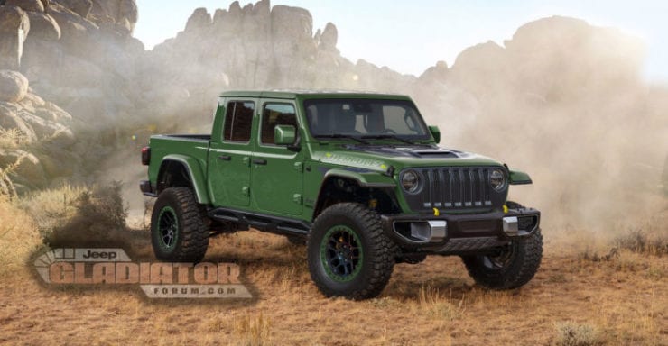 Jeep Gladiator Hercules Rendering