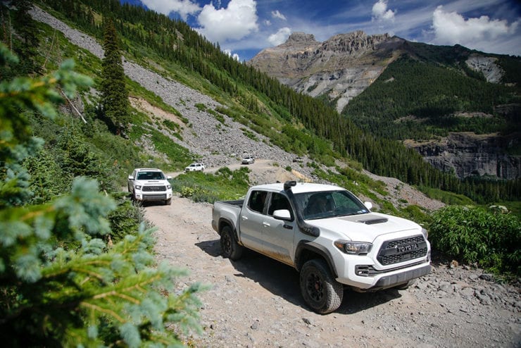 Three Days Tackling the Rimrocker Trail with 2019 Toyota TRD Pros