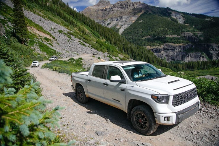 Three Days Tackling the Rimrocker Trail with 2019 Toyota TRD Pros