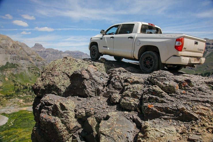 Three Days Tackling the Rimrocker Trail with 2019 Toyota TRD Pros