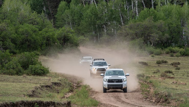 Three Days Tackling the Rimrocker Trail with 2019 Toyota TRD Pros