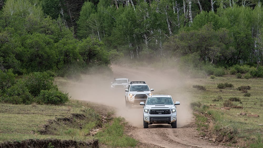 Three Days Tackling the Rimrocker Trail with 2019 Toyota TRD Pros