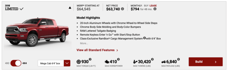 2019 Ram 2500, 3500 Pricing Announced - Small Increase for Base, Big Jump for Loaded