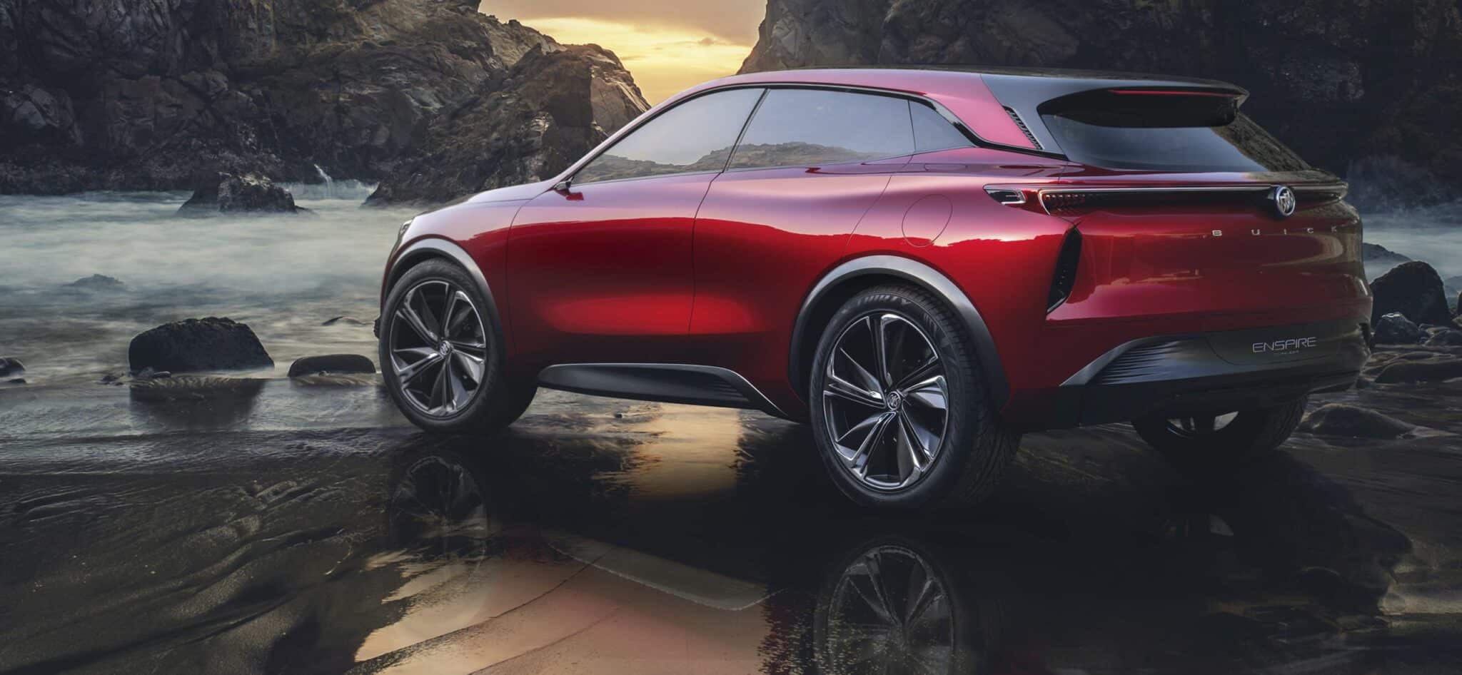 The 2018 Buick Enspire all-electric concept SUV
