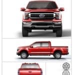 2021 Ford F-150 Exterior Series Differentiation