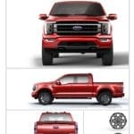 2021 Ford F-150 Exterior Series Differentiation