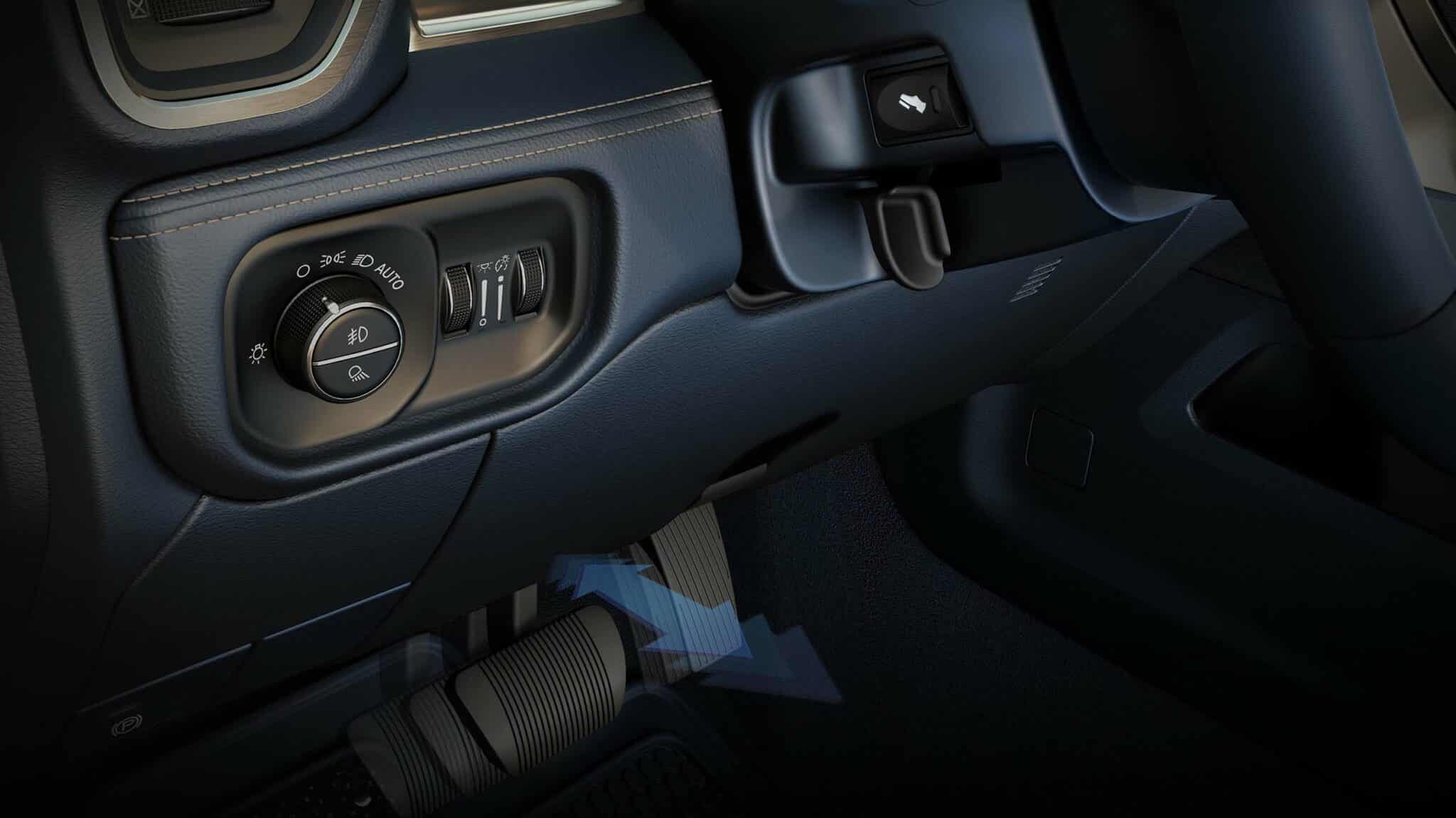 2020 Ram Heavy Duty adjustable pedals